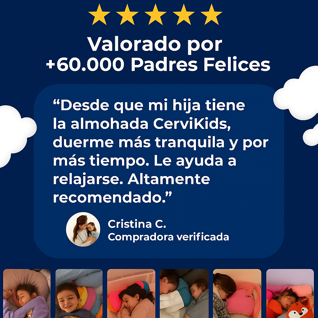 Almohada Calmante/Cervical para Niño/as CerviKids