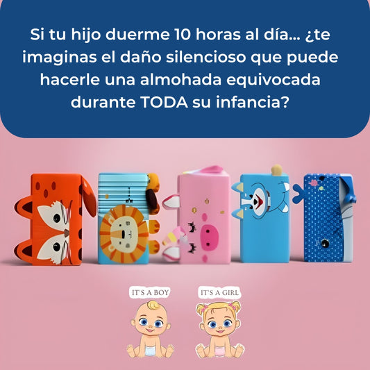 Almohada Calmante/Cervical para Niño/as CerviKids
