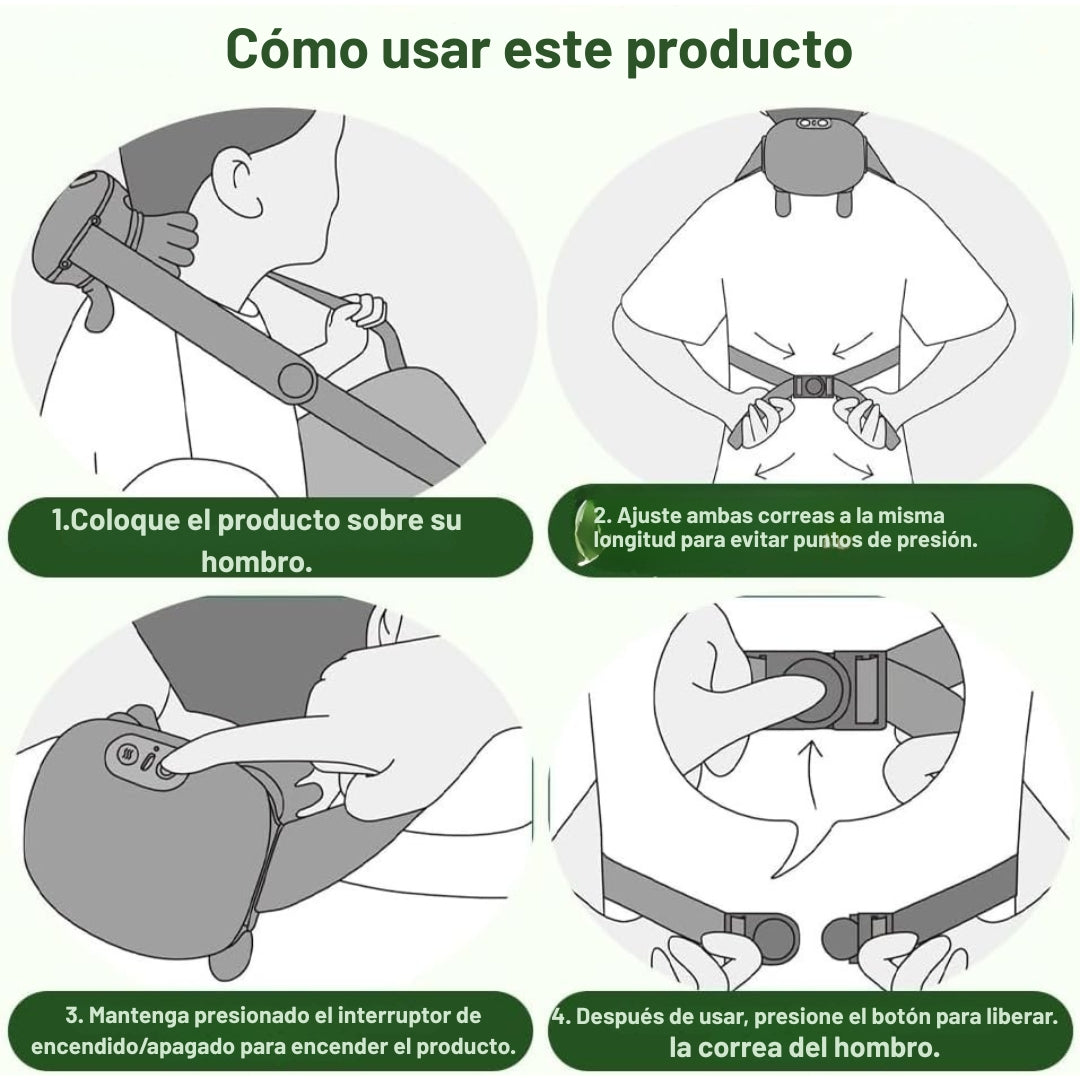 Somaia Masajeador de Cuello y Espalda 4D