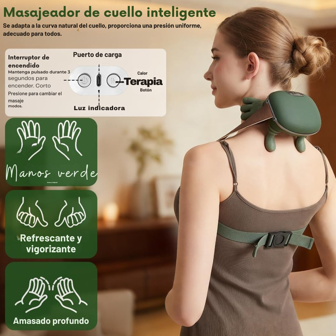 Somaia Masajeador de Cuello y Espalda 4D