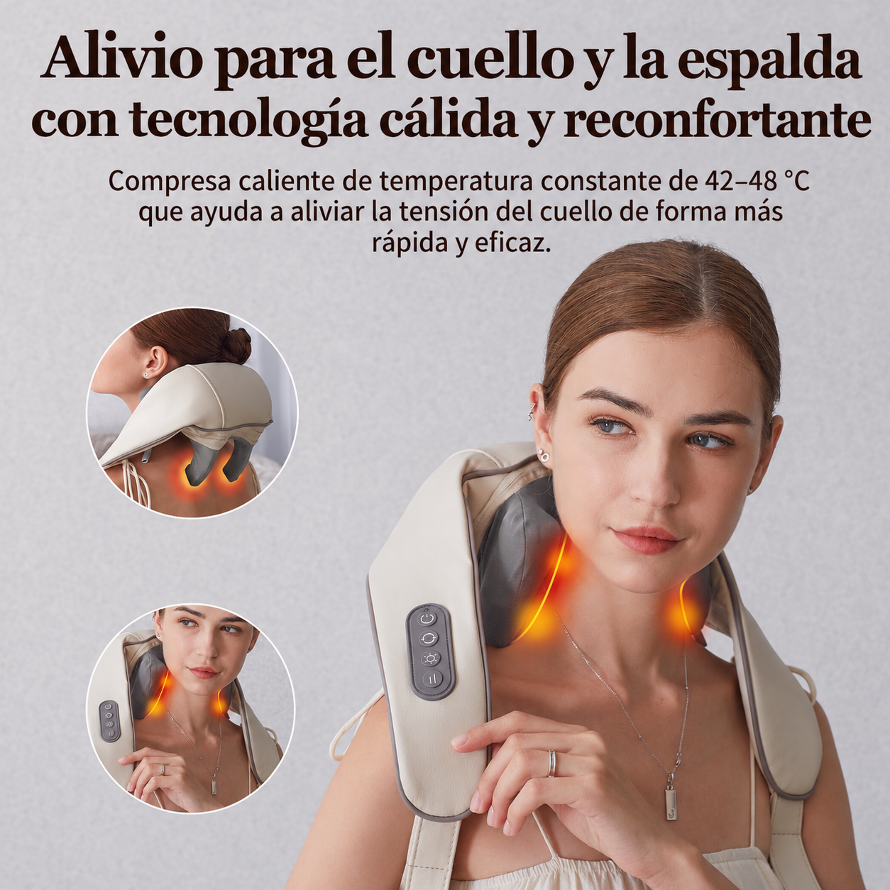 Somaia Masajeador de Cuello y Espalda 4D