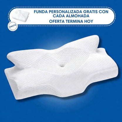Almohada Cervical Anti Ronquidos + Funda Almohada Regalo Gratis